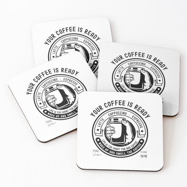 Item preview, Your Coffee is Ready designed and sold by Rhu Creations.