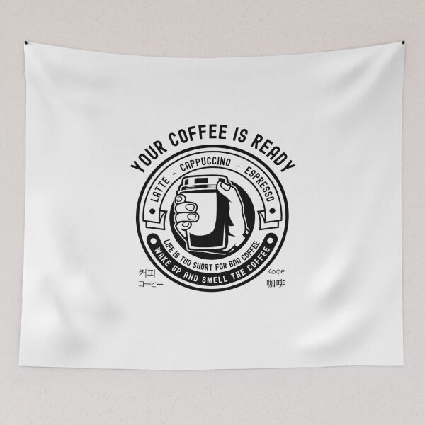 Item preview, Your Coffee is Ready designed and sold by Rhu Creations.