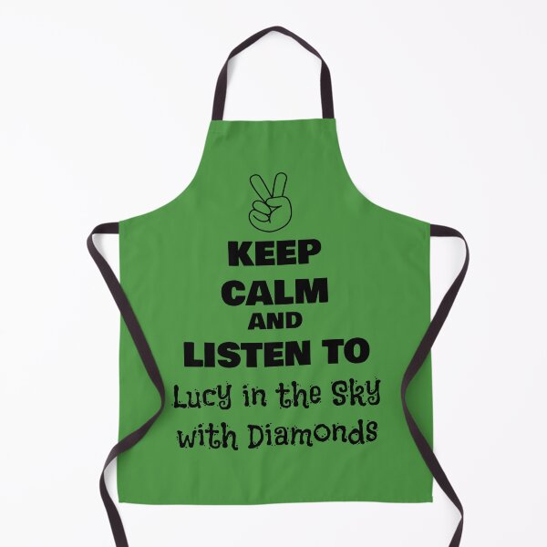 Item preview, Keep Calm and Listen to Lucy In the Sky With Diamonds designed and sold by QuotesDogma.
