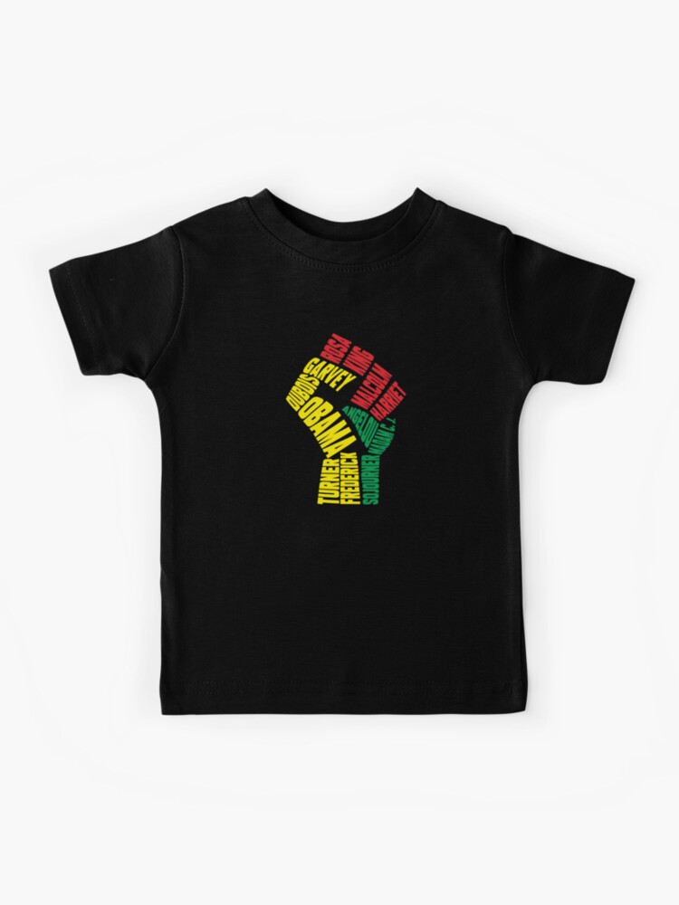 Black power best sale fist shirt