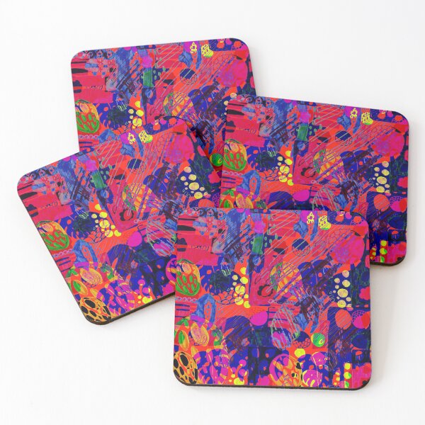 Item preview, Creative colorful abstraction. Children's drawings designed and sold by NatalliaNovik.