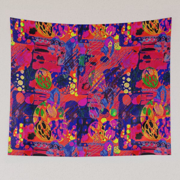 Item preview, Creative colorful abstraction. Children's drawings designed and sold by NatalliaNovik.