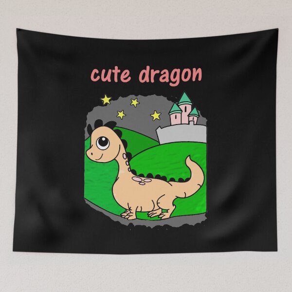 Item preview, cute dragon for kids designed and sold by myt-shirt.