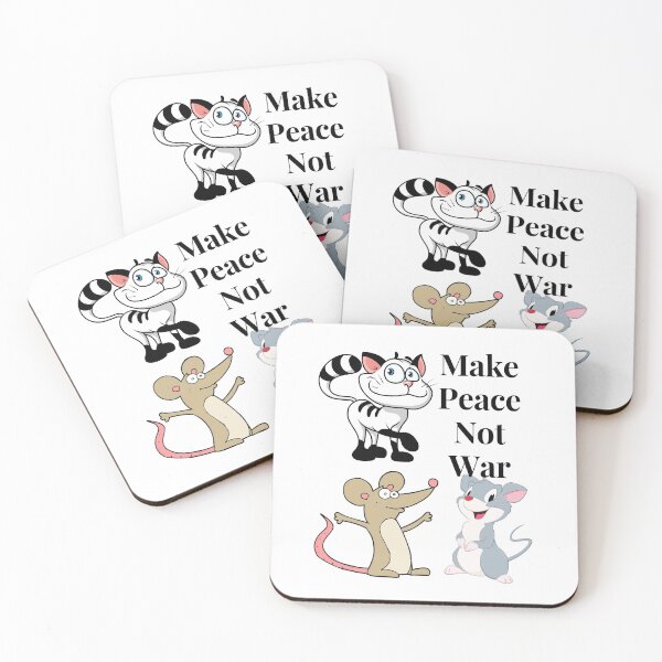 Item preview, Make Peace Not War designed and sold by MacjarrGems.