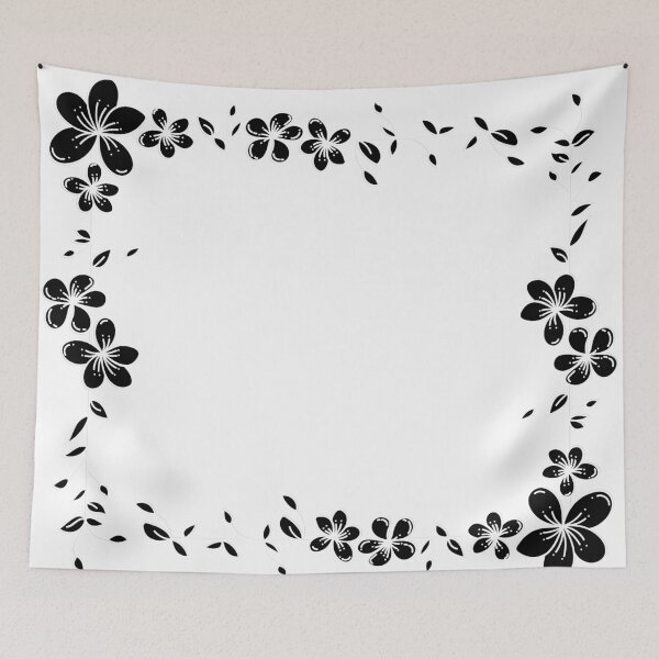 Item preview, Black And White Plant Artwork designed and sold by KananiandKiki.