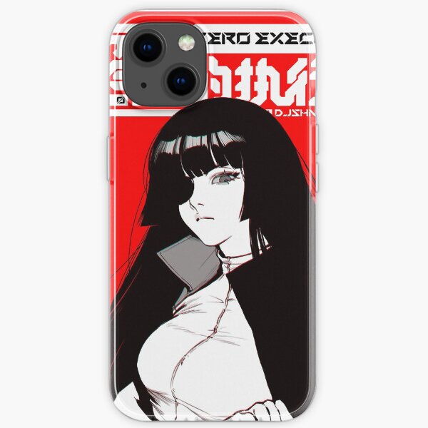 Japanese Samurai Cyberpunk Girl Urban Style iPhone Soft Case