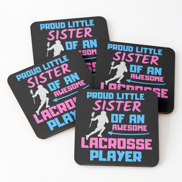 Item preview, Proud Sister of an Awesome Lacrosse Player designed and sold by FOGODesigns.