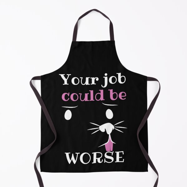 Item preview, Your Job Could Be Worse Puppy Dark Design designed and sold by SweetAndSpice.