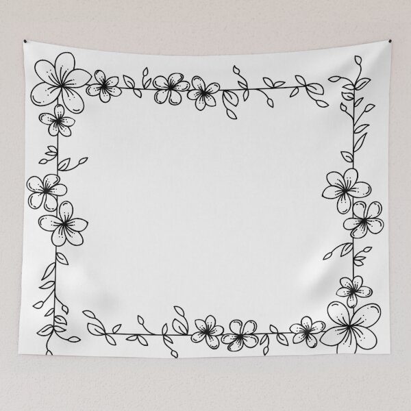 Item preview, Black And White Plant Artwork designed and sold by KananiandKiki.