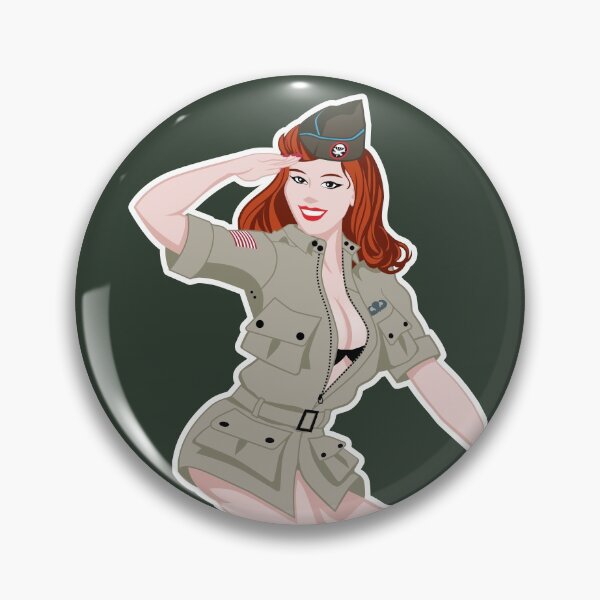 Item preview, WWII Airborne Paratrooper Pinup Cartoon. designed and sold by baggss.