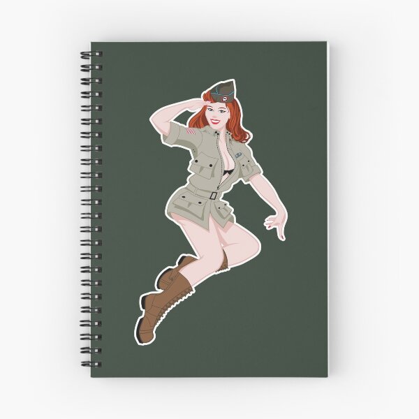 Item preview, WWII Airborne Paratrooper Pinup Cartoon. designed and sold by baggss.