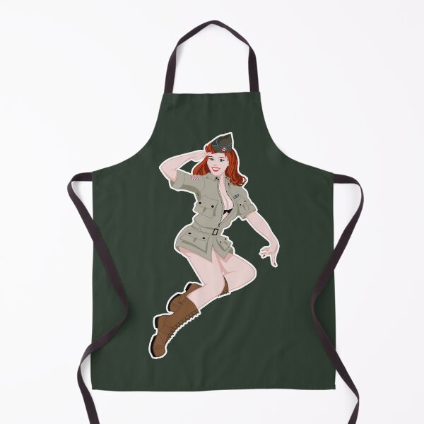 Item preview, WWII Airborne Paratrooper Pinup Cartoon. designed and sold by baggss.