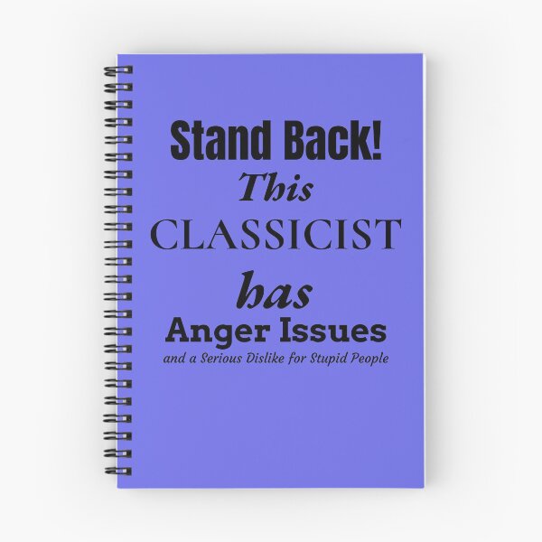 Item preview, Angry Classicist designed and sold by Specialized Job Merchandise.