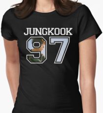Camiseta entallada para mujer BTS - Jungkook 97 jóvenes para siempre