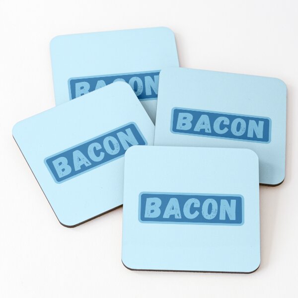 Item preview, Bacon (Blue) designed and sold by MonarchMerch.