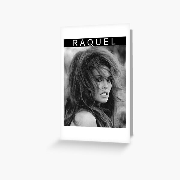 RAQUEL WELCH Greeting Card