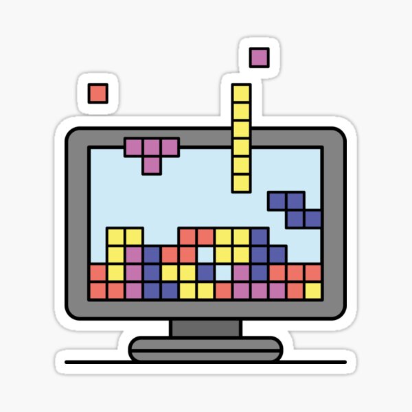 Item preview, Сomputer with tetris game designed and sold by DashaDi.