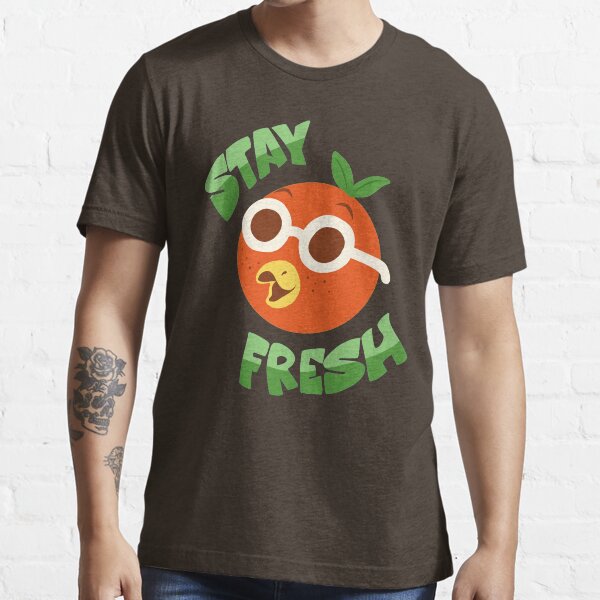 Vista previa del artículo con la obra «¡Mantente fresco, pequeño pájaro naranja!», diseñado y vendido por Cammi Friederichs.