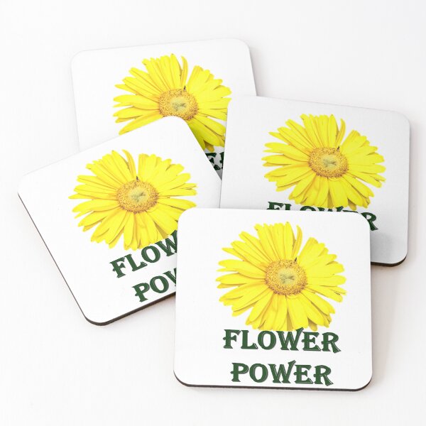 Artikelvorschau, Flower Power Yellow Daisy entworfen und verkauft von Vicky Rodden.