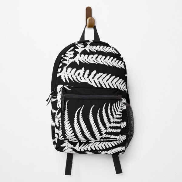 Item preview, Black and White Plant Artwork, Fern Leaf Pattern designed and sold by badlydrawnbabe.