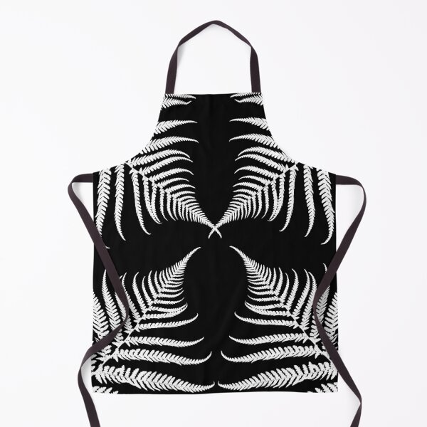 Item preview, Black and White Plant Artwork, Fern Leaf Pattern designed and sold by badlydrawnbabe.
