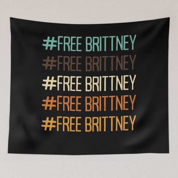 Item preview, Free Brittney Retro Funny Pop Culture Design designed and sold by Adonalyn.