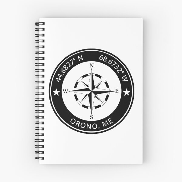 Item preview, Orono, Maine Geographical Coordinates designed and sold by TeeOhGraphics.