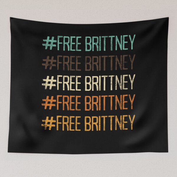 Item preview, Free Brittney Retro Funny Pop Culture Design Distressed designed and sold by Adonalyn.