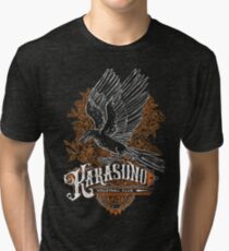 Haikyuu Team-Typen: Karasuno Schwarz Vintage T-Shirt