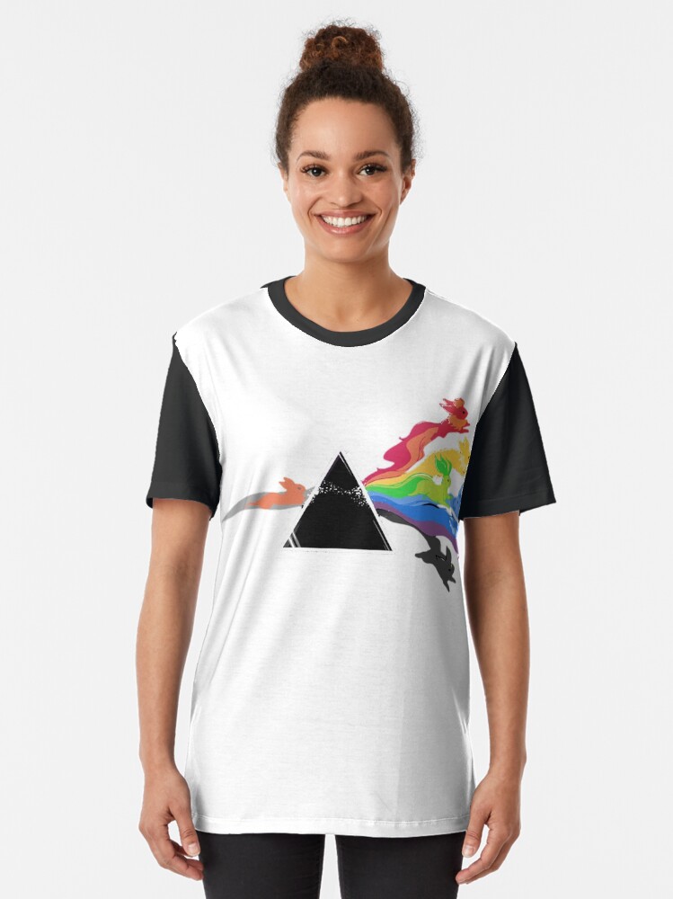 eevee pink floyd shirt