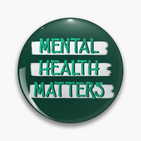Item preview, Mental Health Matters Green designed and sold by GyngerGarza.