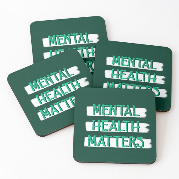 Item preview, Mental Health Matters Green designed and sold by GyngerGarza.