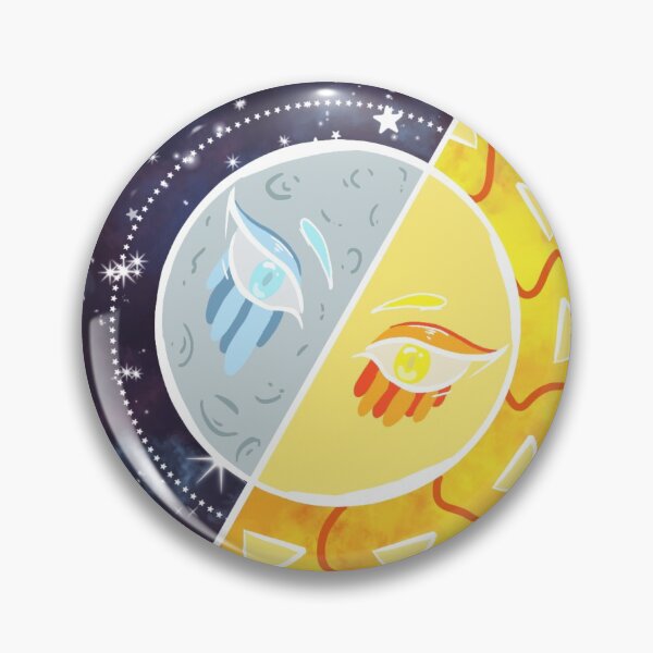 Item preview, Sun and moon designed and sold by PokeCardz.