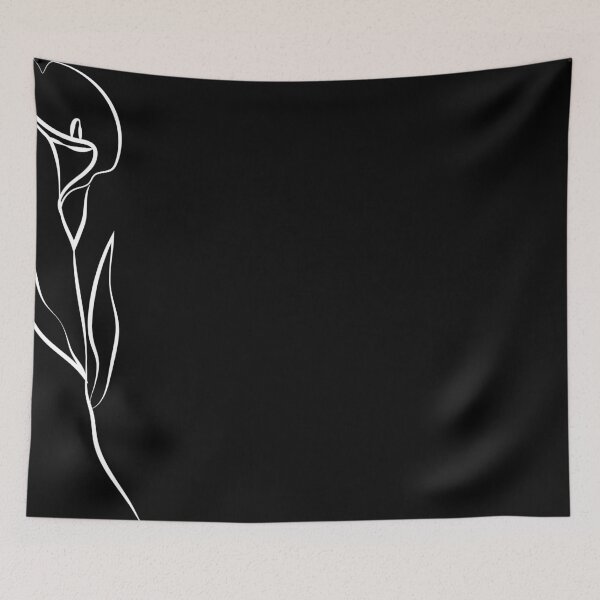 Item preview, Black And White Plant Artwork designed and sold by KananiandKiki.