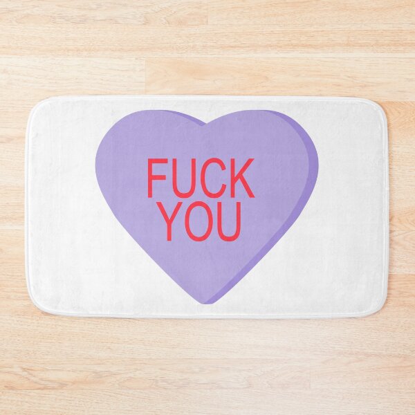 Item preview, Candy Heart - Fuck You designed and sold by ajoymoon.