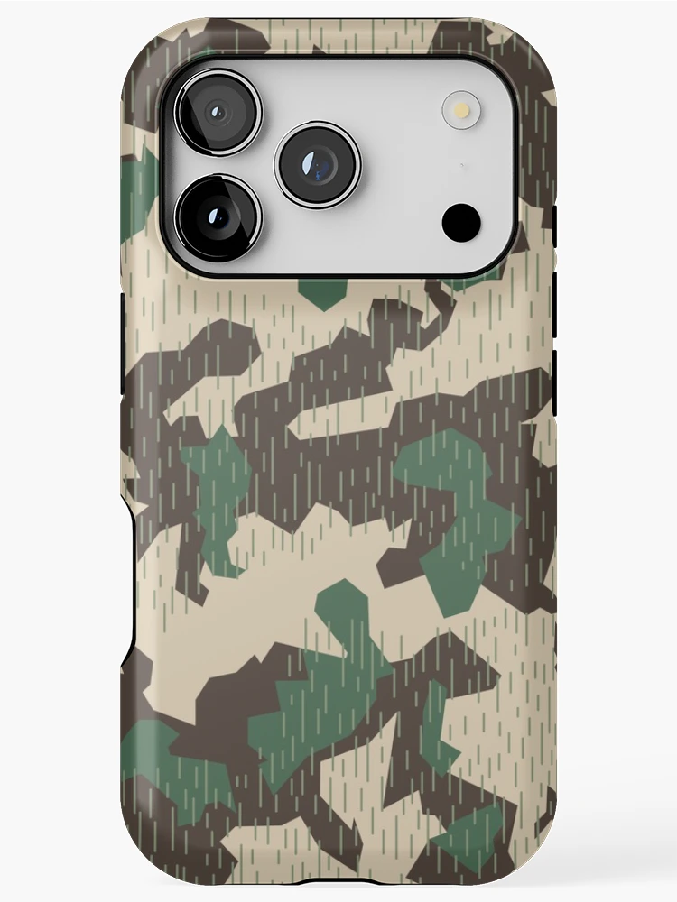 Thumbnail 1 of 4, iPhone Case, Splinter camouflage pattern designed and sold by risgmf.