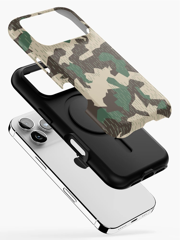 Thumbnail 2 of 4, iPhone Case, Splinter camouflage pattern designed and sold by risgmf.