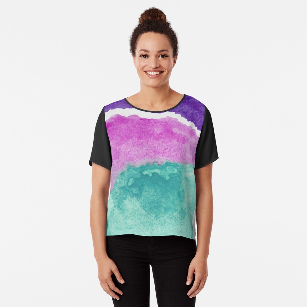 Mermaid Water Chiffon Top