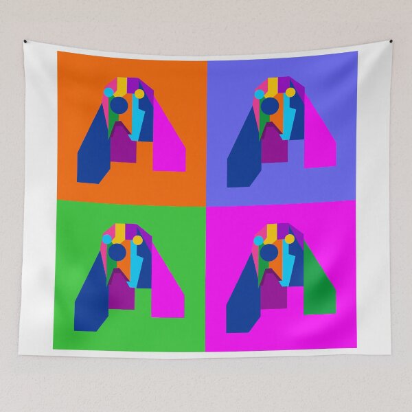 Item preview, Pop Art Dog Geometric Wpap Style designed and sold by ahmadnusyirwan.