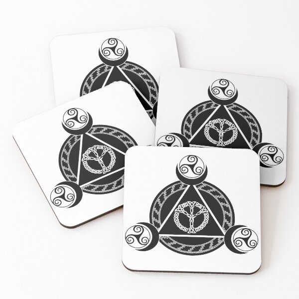 Item preview, Algiz Triple Claddagh designed and sold by MerchActually.