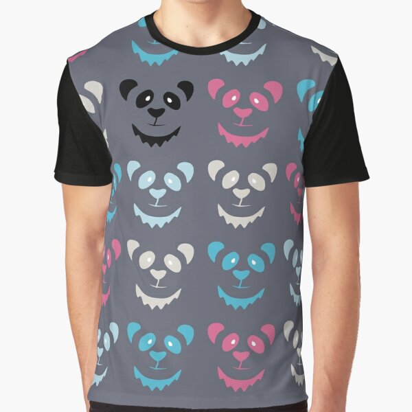 Panda Commotion Graphic T-Shirt