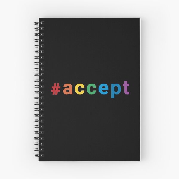 Item preview, Accept hashtag designed and sold by Regenbogenn.