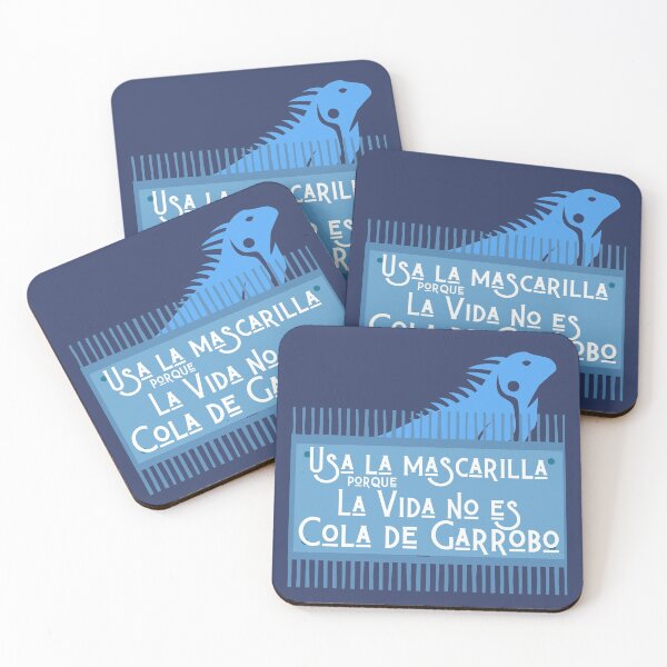 Item preview, Usa La Mascarilla porque la vida no es Cola de Garrobo designed and sold by LaLaIndieMaker.