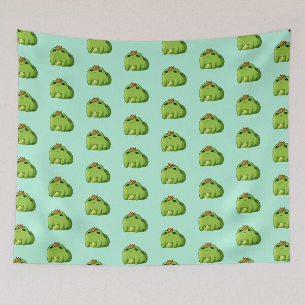 Item preview, Frog With Crown designed and sold by PipAndBlob.