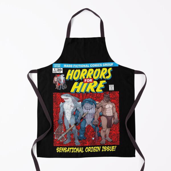 Item preview, Horrors For Hire Comic Book Cover designed and sold by MaddFictional.