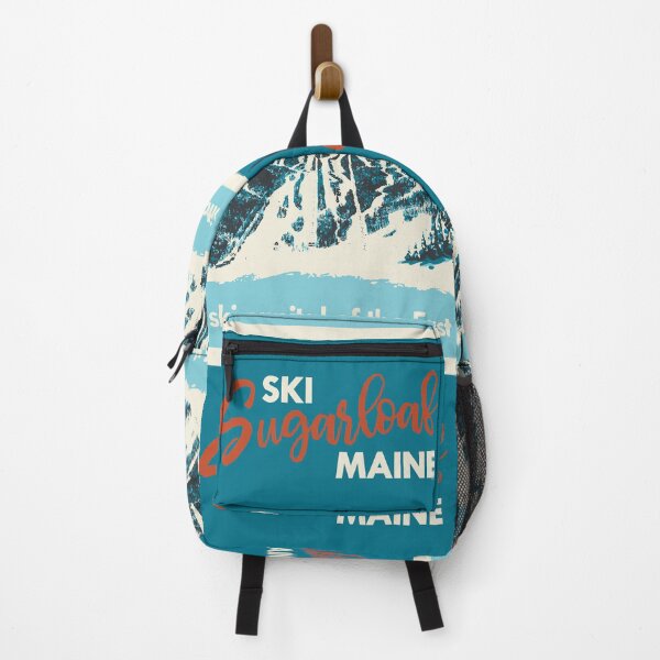 Item preview, Ski Sugarloaf Maine vintage poster designed and sold by ROEDERcraft.
