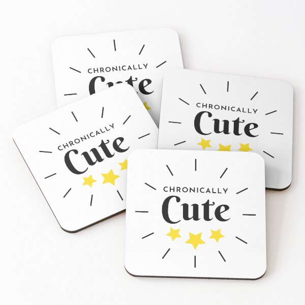 Item preview, Chronically Cute With Stars designed and sold by SayWhatYouFeel.