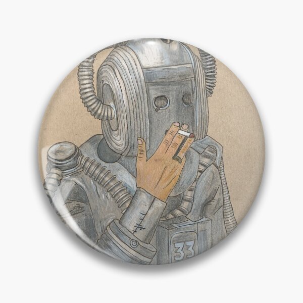 Item preview, Cyberman Having A Smoke designed and sold by StarshipAlves.