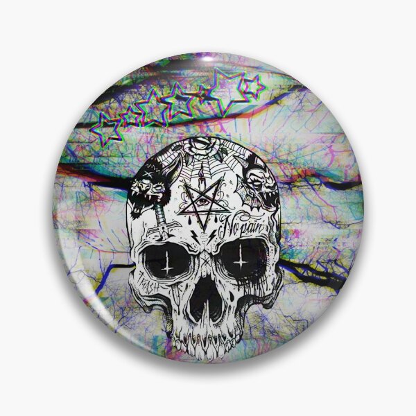 Item preview, Cracked skull  designed and sold by Evlenchantress.