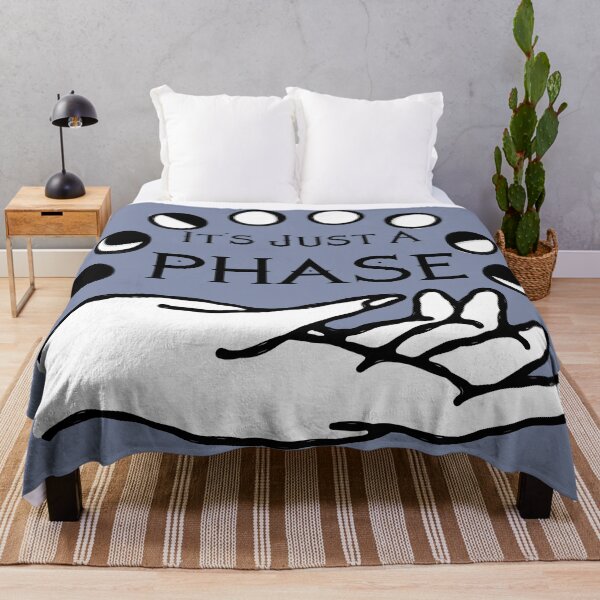 Item preview, It's Just a Phase Moon Phases with Hand designed and sold by Punderstandable.